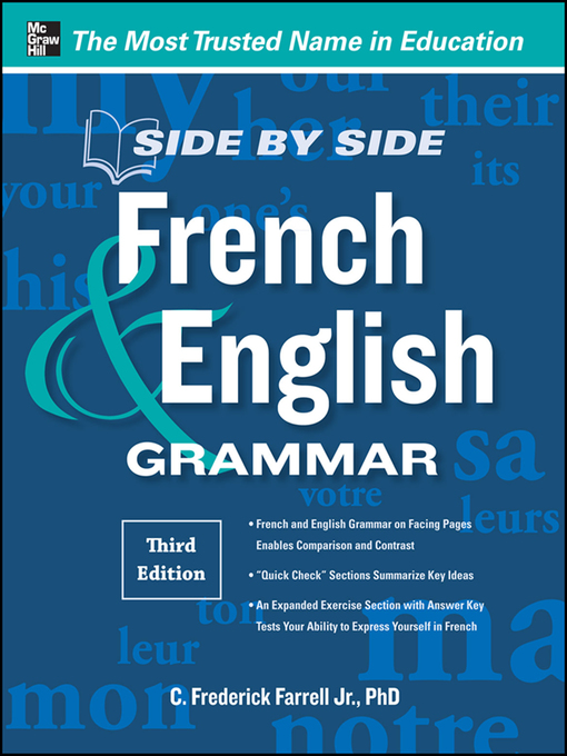 Title details for Side-by-Side French and English Grammar by C. Frederick Farrell - Wait list